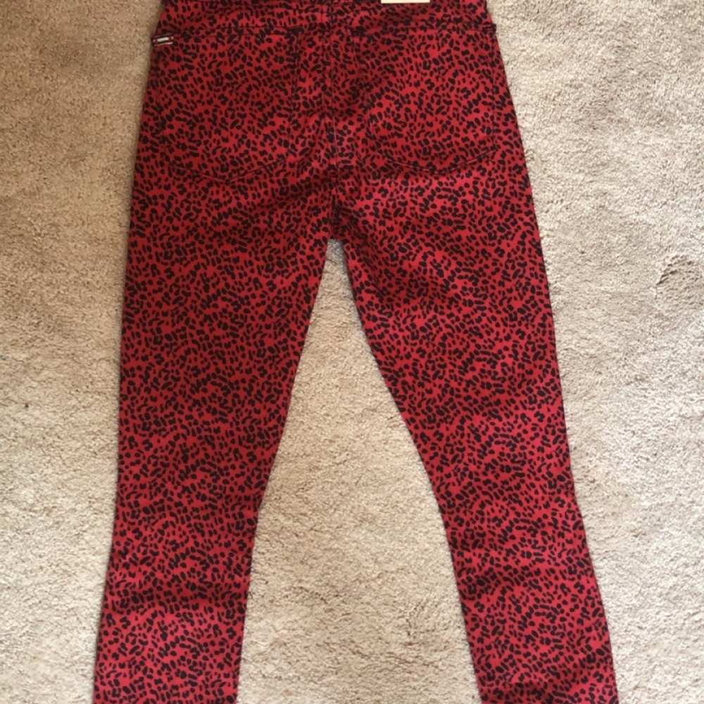 Mini Leopard High Rise Jean - Picture 3 of 4